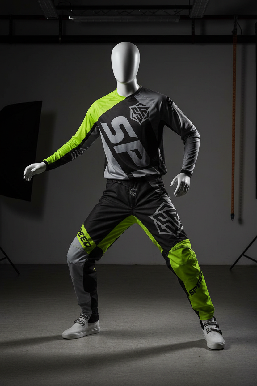 Kit Motocross SR MX1 en maniquí